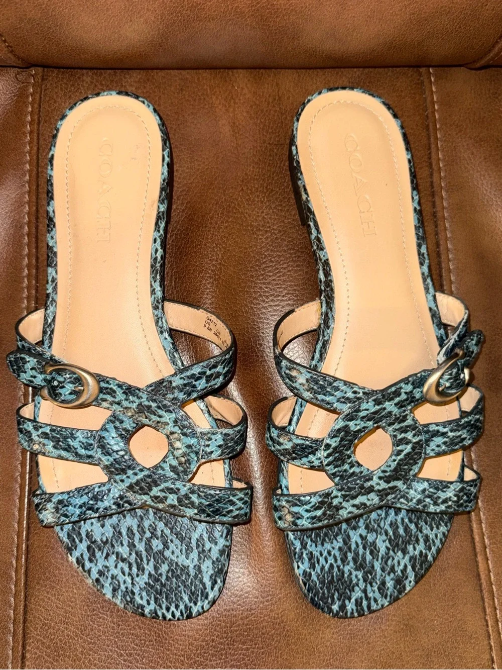Coach Women's Kennedy Flat Sandals